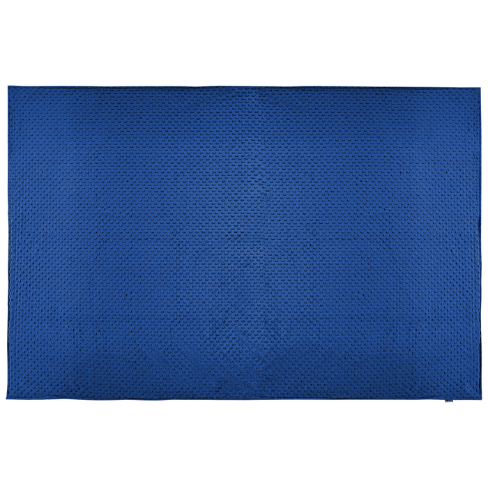 Beliani-CALLISTO-Verzwaringsdeken hoes-Blauw-135 x 200 cm-Polyester