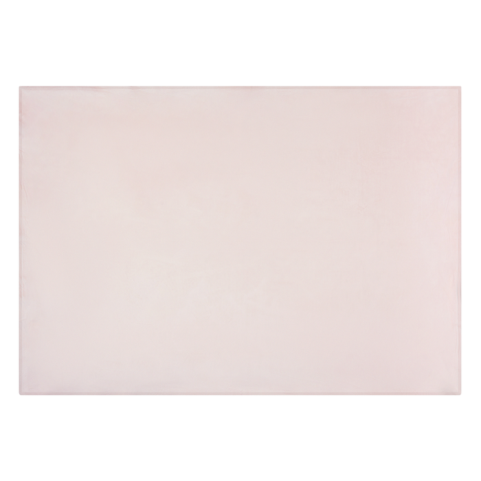 Beliani-RHEA-Verzwaringsdeken hoes-Pastelroze-120 x 180 cm-Polyester