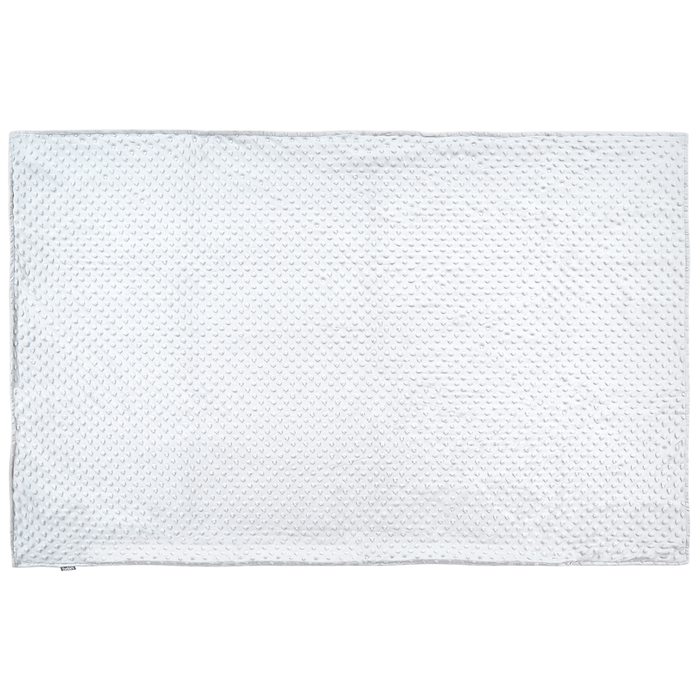 Beliani-CALLISTO-Verzwaringsdeken hoes-Wit-100 x 150 cm-Polyester