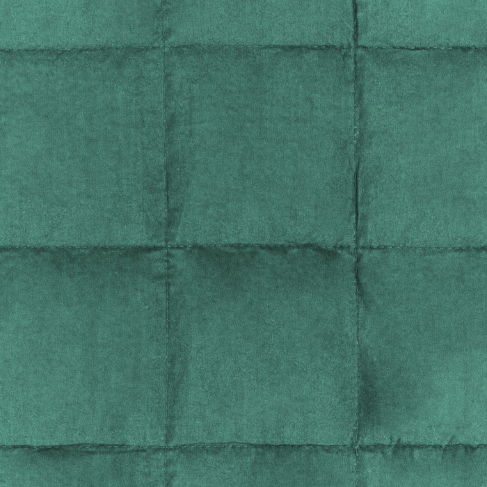 Beliani - NEREID - Verzwaringsdeken - Groen - 100 x 150 cm - Polyester