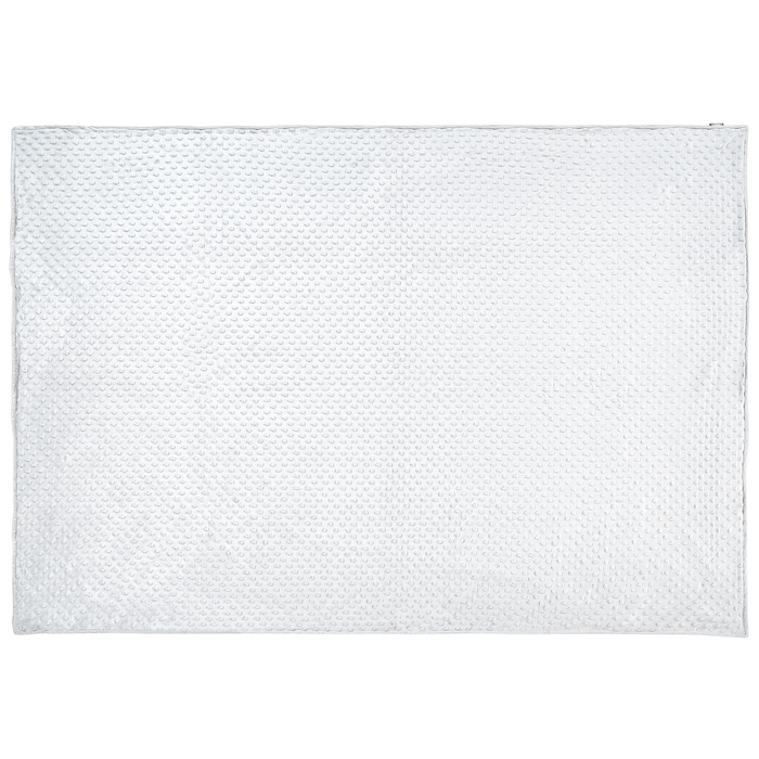 Beliani-CALLISTO-Verzwaringsdeken hoes-Wit-135 x 200 cm-Polyester