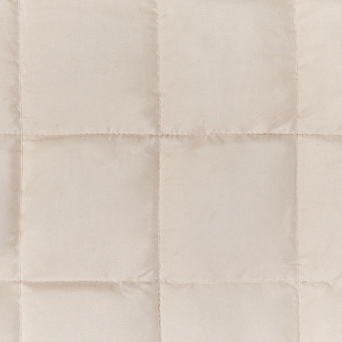 Beliani - NEREID - Verzwaringsdeken - Beige - 120 x 180 cm - Polyester