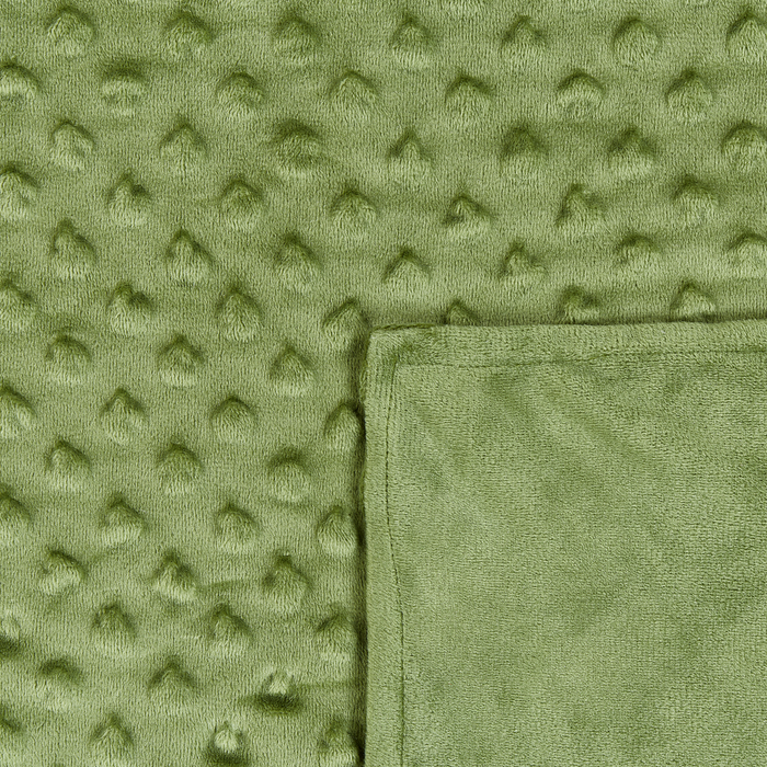 Beliani-CALLISTO-Verzwaringsdeken hoes-Groen-120 x 180 cm-Polyester