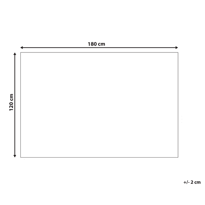 Beliani-CALLISTO-Verzwaringsdeken hoes-Groen-120 x 180 cm-Polyester