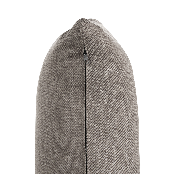 Beliani - LERMON - Driezitsbank - Bruin - Polyester