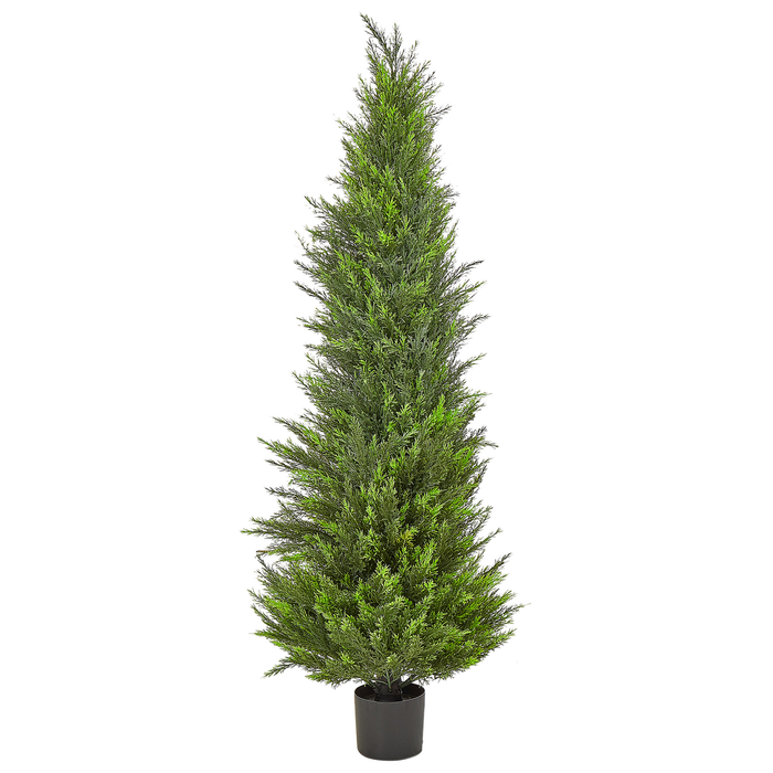 Beliani - CEDAR TREE - Kunstplant - Groen - 153 cm - Synthetisch