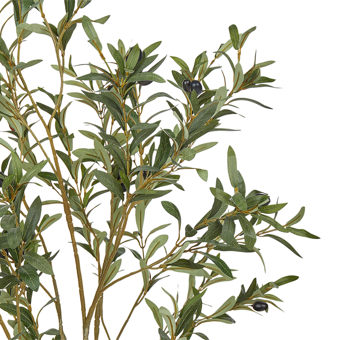 Beliani - OLIVE TREE - Kunstplant - Groen - 153 cm - Synthetisch