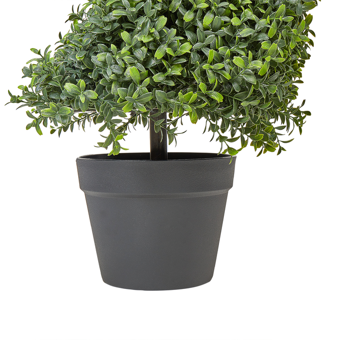 Beliani - SPIRAL TREE - Kunstplant - Groen - 158 cm - Synthetisch
