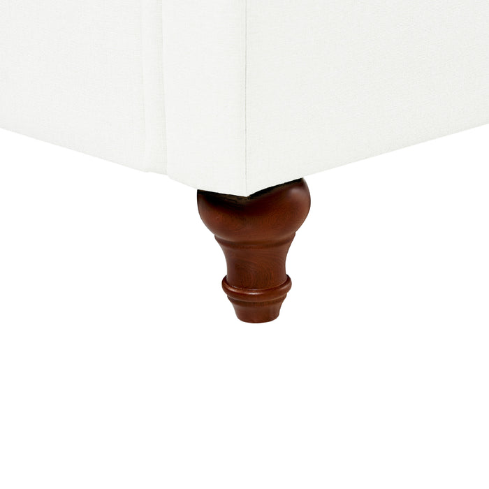 Beliani - GINNERUP - Tweezitsbank - Gebroken wit - Polyester