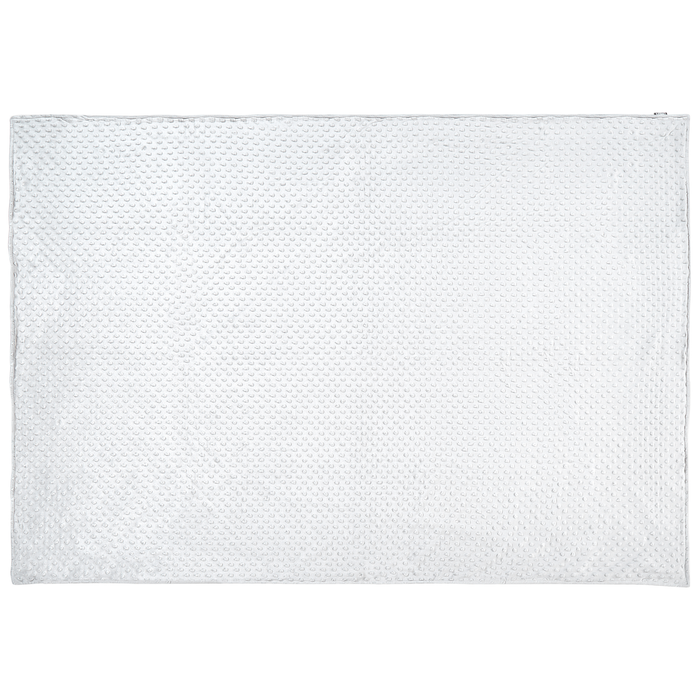 Beliani-CALLISTO-Verzwaringsdeken hoes-Wit-120 x 180 cm-Polyester