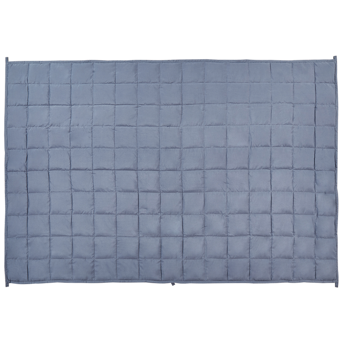 Beliani - NEREID - Verzwaringsdeken - Blauw - 100 x 150 cm - Polyester