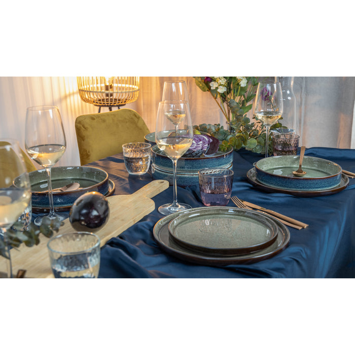 Cosy & Trendy Diep Bord Quintana Green ø 23 cm