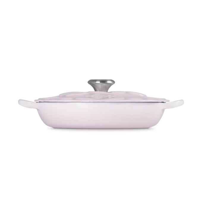 Le Creuset Campagnard Braad/Stoofpan Ø 26 cm - Bloesem - Shell Pink
