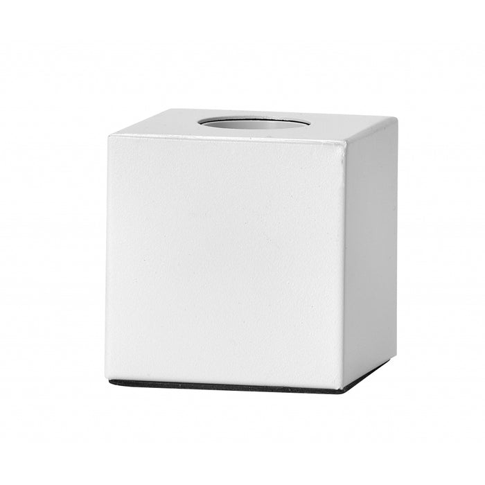 Calex Tafellamp Wit - Metaal - 8x8x8cm (BxHxD)