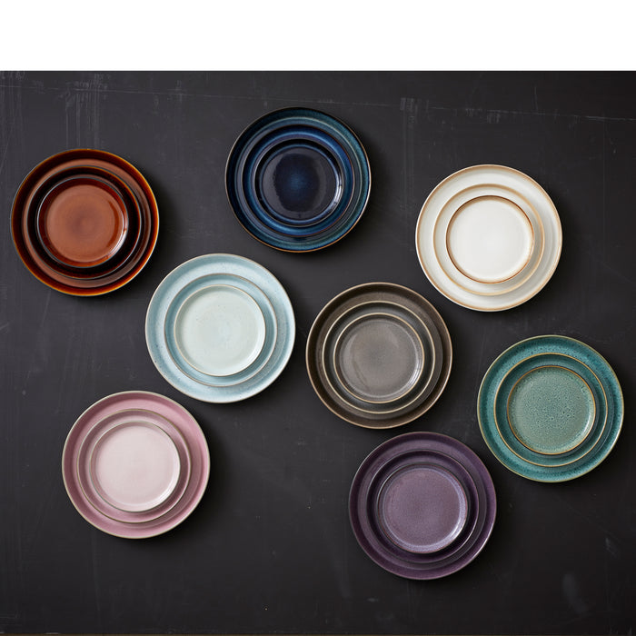 Bitz Ontbijtbord | Dessertbord Gastro Zwart|amber ø 21 cm