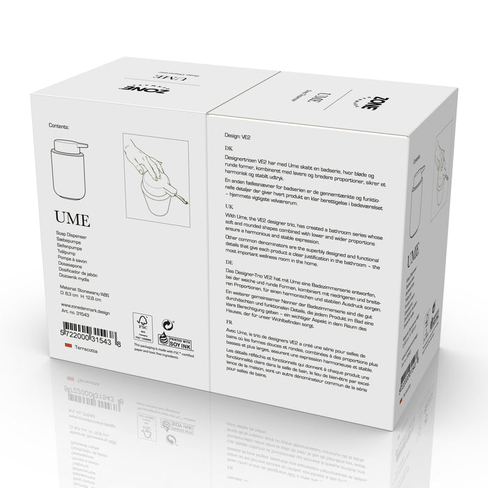 Zone Denmark Ume Zeepdispenser - Terracotta