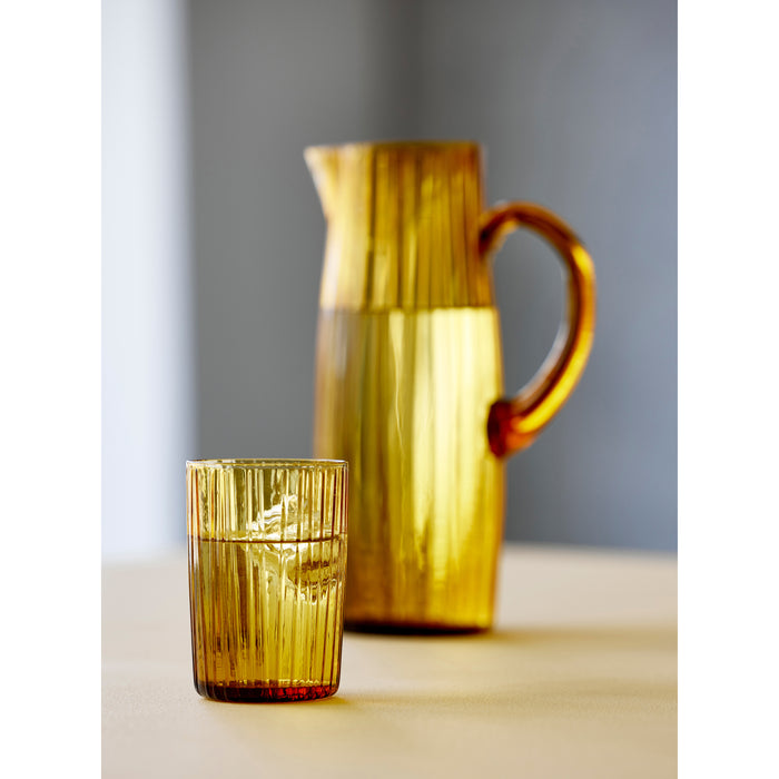 Bitz Kusintha Waterglas 280 ml 4 st. - Amber