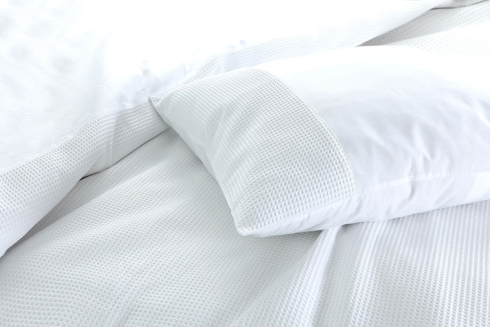 Papillon Mendoza dekbedovertrek 140x200|220 cm wit