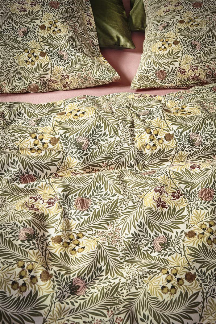 At Home Dekbedovertrek Flanel Outdoor - natural