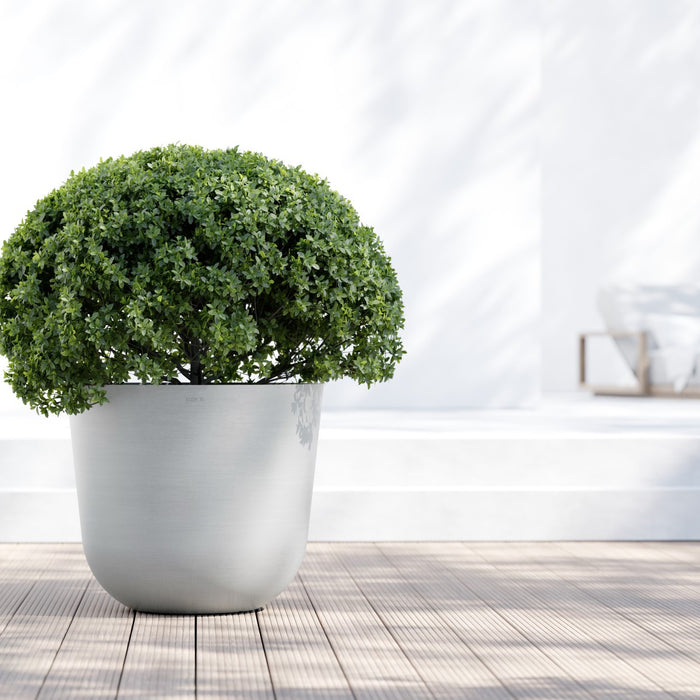 Ecopots Oslo 65 White Grey