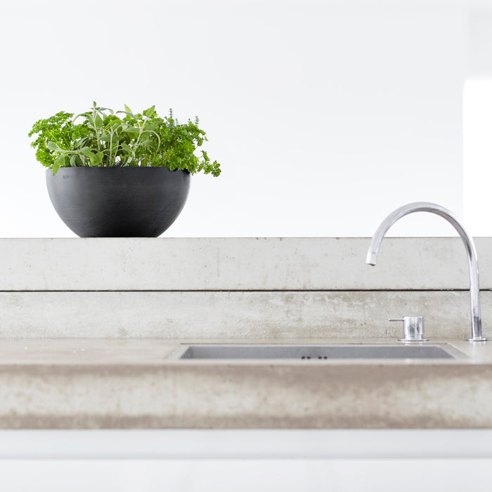 Ecopots Brussels 25 Dark Grey