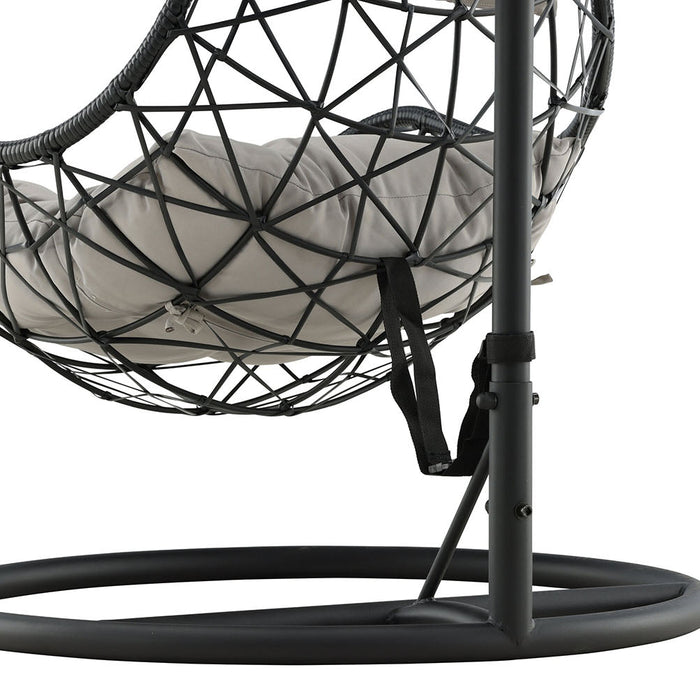 Rebellenclub Delta Hangstoel - Zwart