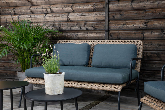 Rebellenclub Clove Loungeset - Naturel Rattan