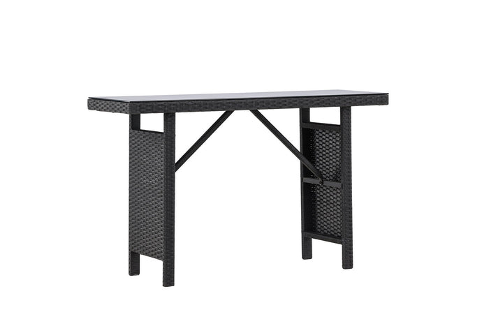 Rebellenclub Brisko Buiten Bijzettafel - 120 x 40cm - Zwart