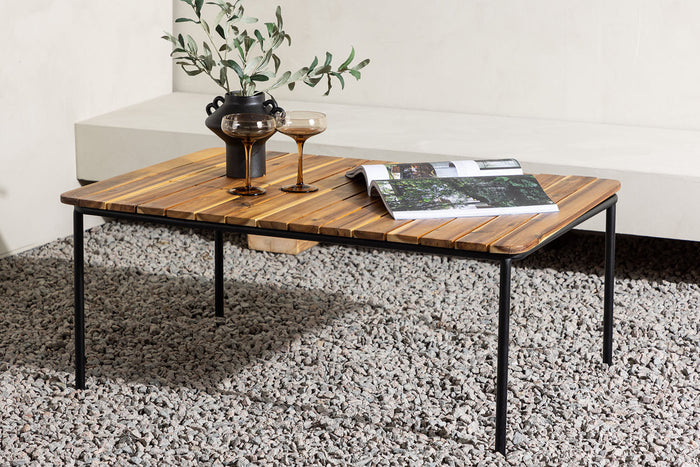 Rebellenclub Most Buiten Salontafel - 100 x 65cm - Naturel Hout