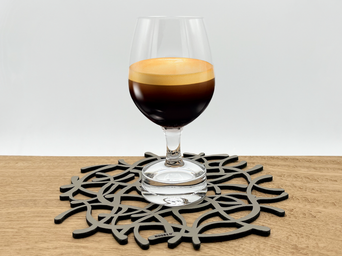 NOOBLU TUMBL onderzetters 15 cm - Clay grey - Set van 2