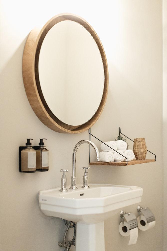 Frama Shelf wandplank 40x20 naturel|zwart