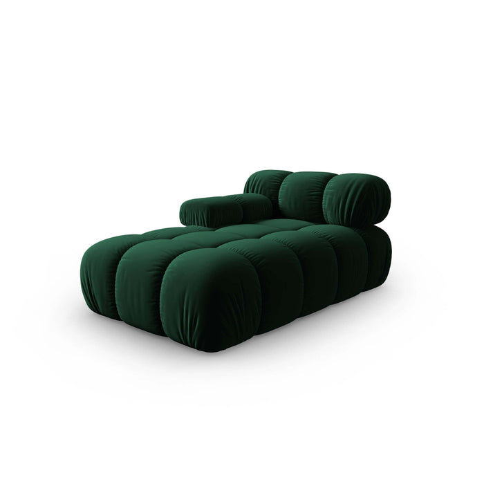 Milo Casa Tropea Modulair Bank Element - Chaise Longue Links - Flessengroen