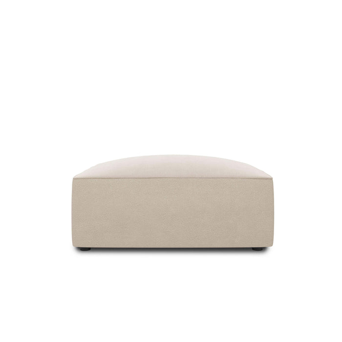 Windsor & Co Sao Hocker - Velvet - Beige