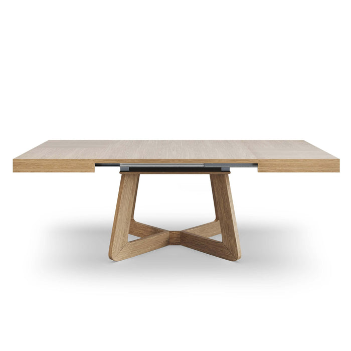 Windsor & Co Nodi Eettafel Uitschuifbaar 130/230 x 130 - Naturel Eiken