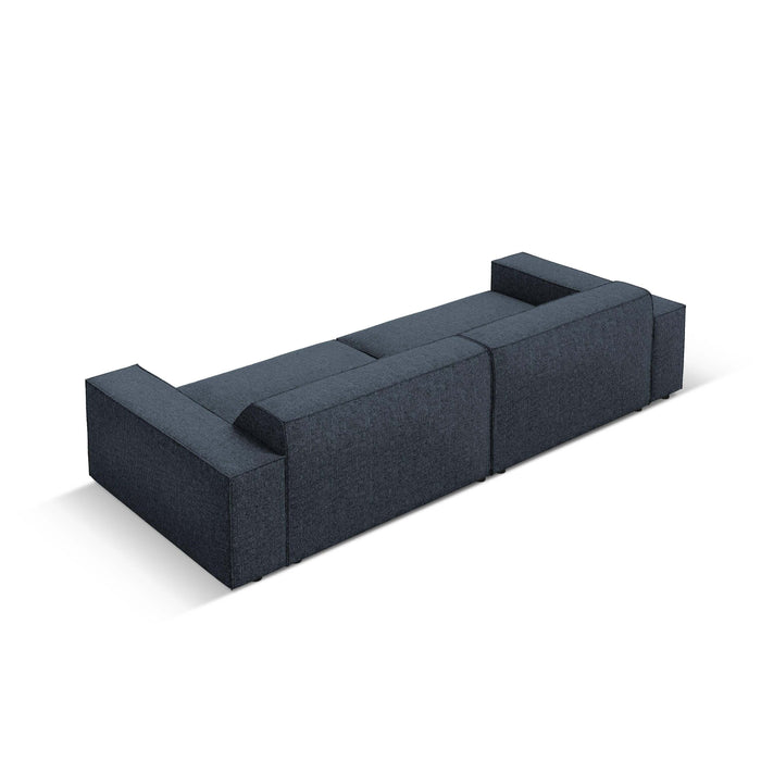 Micadoni Jodie 4-zitsbank - Chenille - Donkerblauw