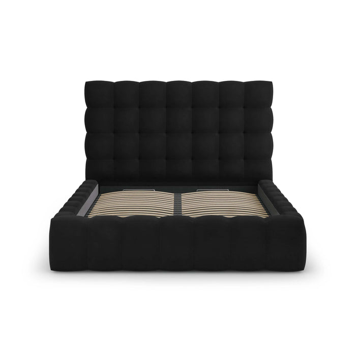 Cosmopolitan Design Bali Bedframe met Opbergruimte - 140 x 200 cm - Zwart