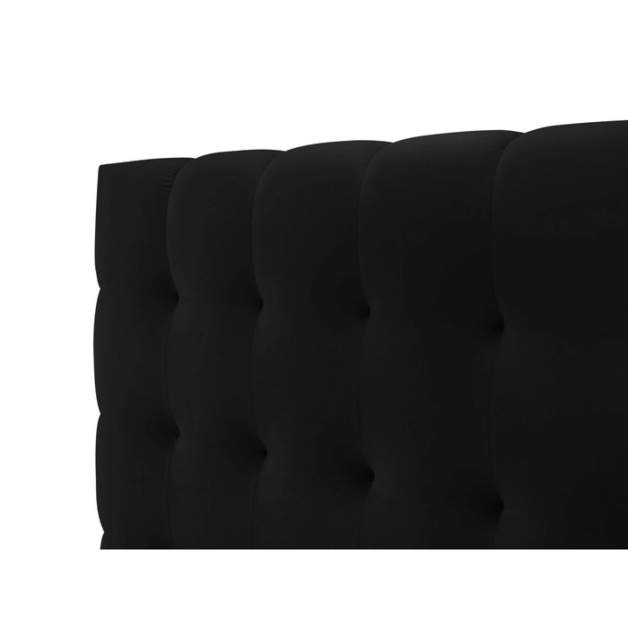 Cosmopolitan Design Bali Bedframe met Opbergruimte - 140 x 200 cm - Zwart