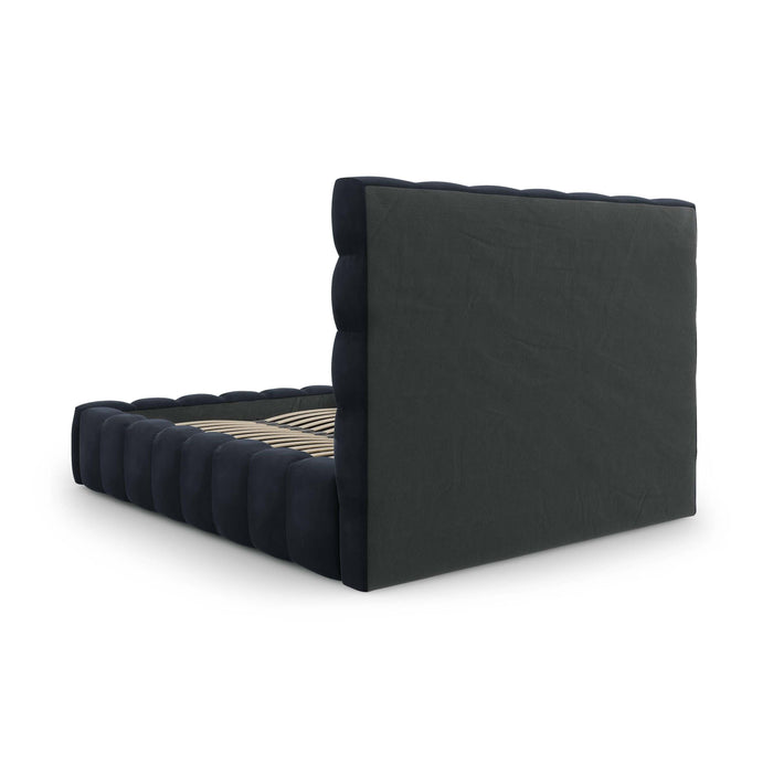 Cosmopolitan Design Bali Bedframe met Opbergruimte - 140 x 200 cm - Donkerblauw