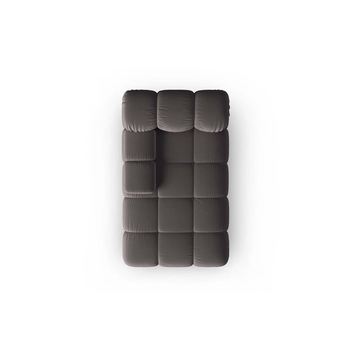 Milo Casa Tropea Modulair Bank Element - Chaise Longue Links - Donkergrijs