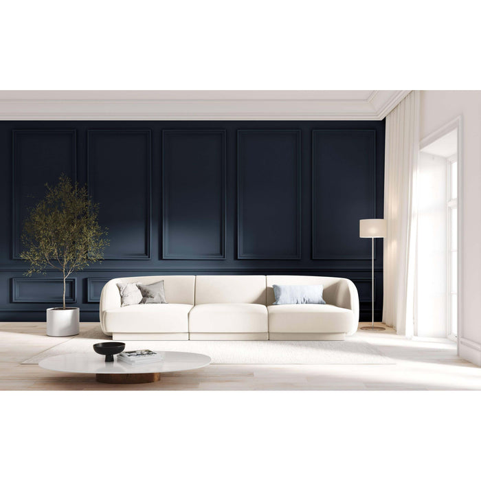 Micadoni Miley 3-zitsbank - Velvet - Crème