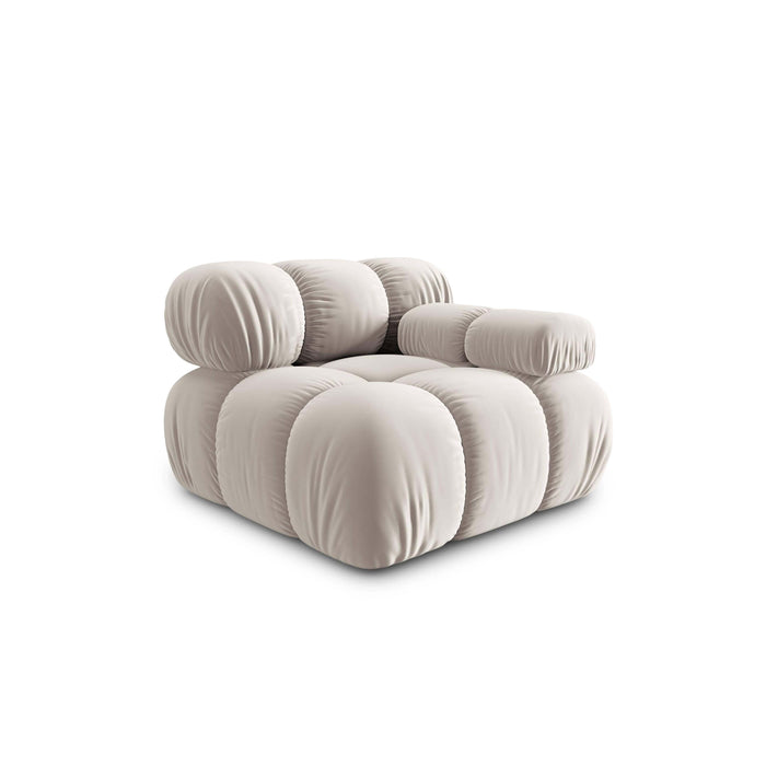 Milo Casa Tropea Modulair Bank Element - Hoek Rechts - Lichtbeige