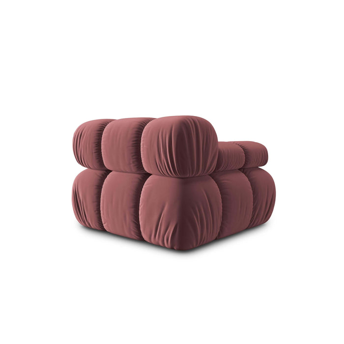 Milo Casa Tropea Modulair Bank Element - Hoek Links - Roze