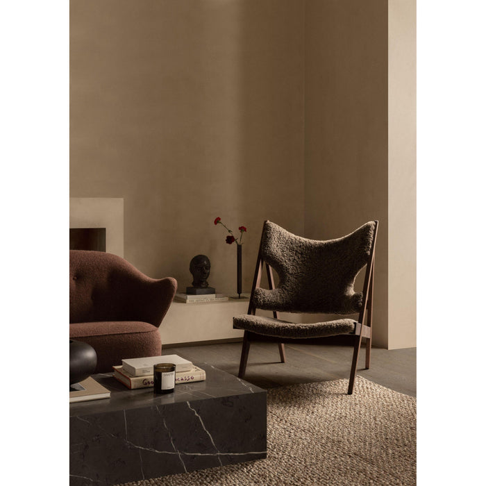 Audo Copenhagen Plinth Low salontafel 60x100 Kunis Breccia marmer