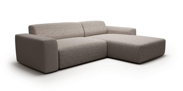 NADUVI Collection Nina Hoekbank Rechts - Bouclé - Beige