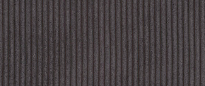 NADUVI Collection Nina Big Hoekbank Links - Ribstof - Grijs