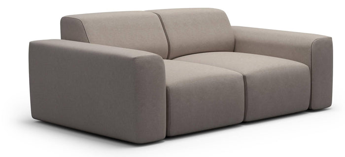 NADUVI Collection Nina 2-zitsbank - Linnen - Beige