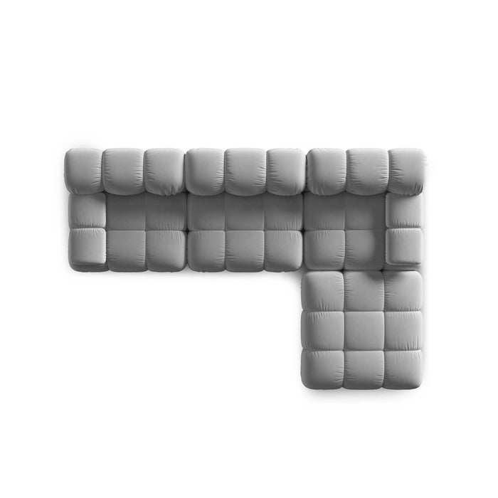 Milo Casa Tropea Modulaire Modulaire 3-zitsbank met Hocker - Beige