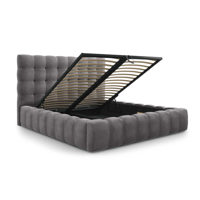 Cosmopolitan Design Bali Bedframe met Opbergruimte - 180 x 200 cm - Grijs