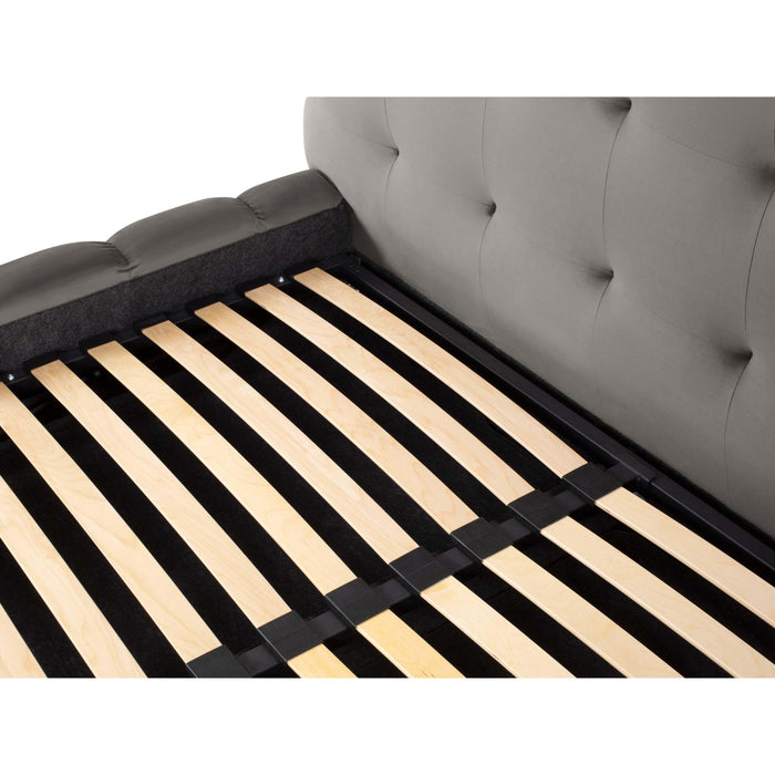 Cosmopolitan Design Bali Bedframe met Opbergruimte - 180 x 200 cm - Lichtgrijs