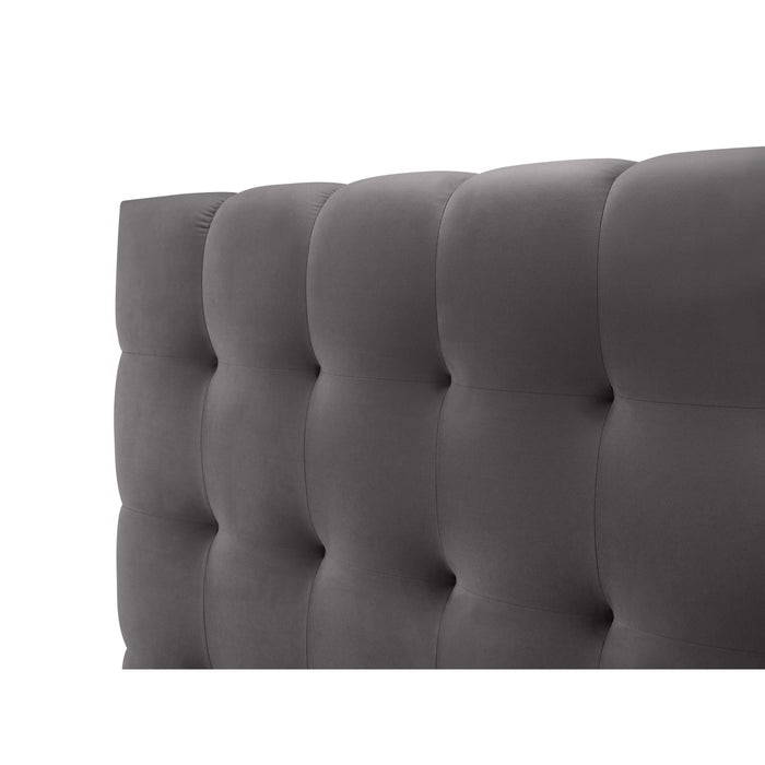 Cosmopolitan Design Bali Bedframe met Opbergruimte - 200 x 200 cm - Grijs